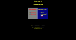 Desktop Screenshot of michalkaut.net